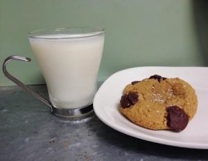 indigo chocolate cookies