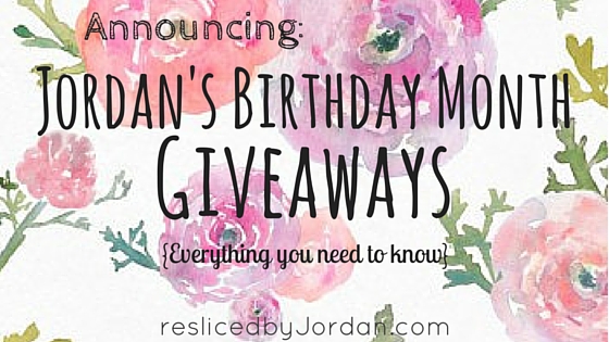 giveaway announcement